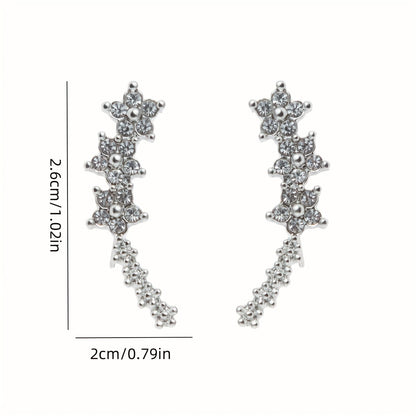 Soreya™ Elegant Flower Earrings with Timeless Style