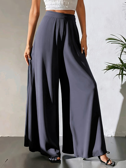 Tuvenyx | Wide-Leg Pants with Elastic Waist and Fluid Fall