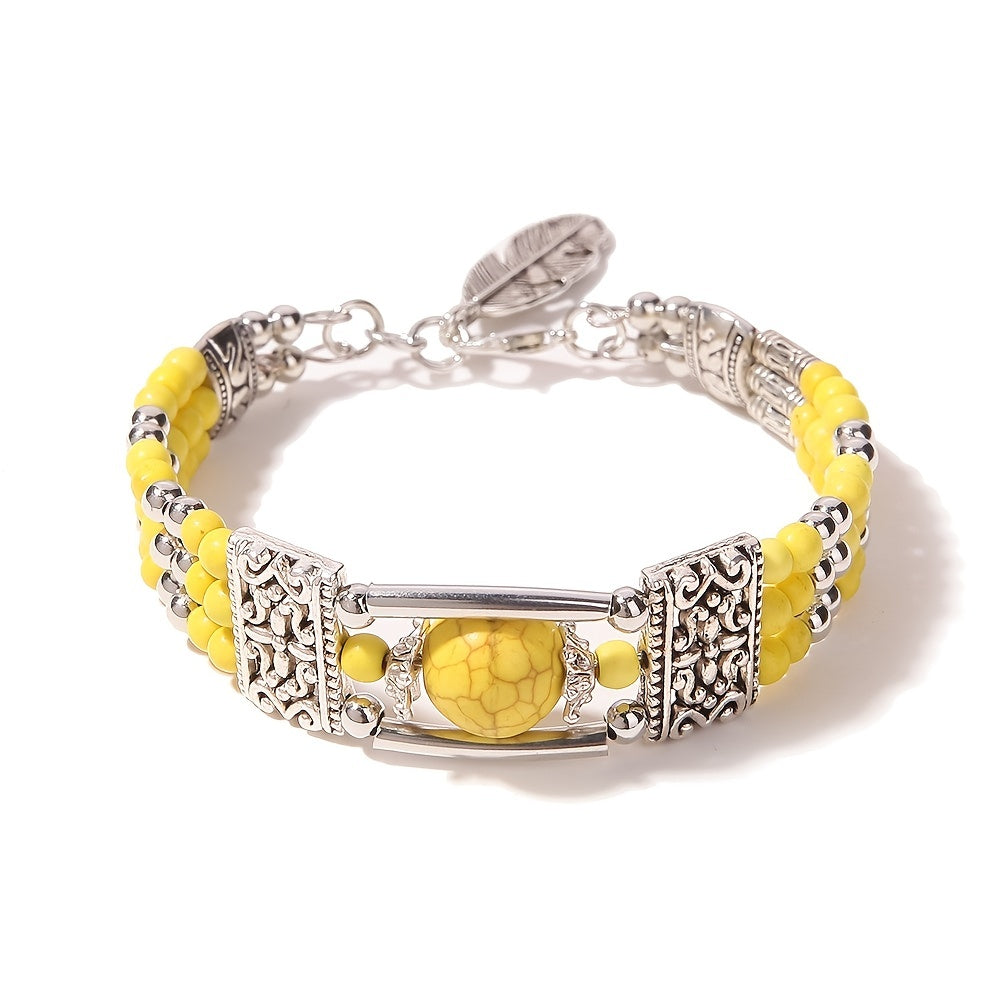 Jessae | Natural Stone Bracelet with Artisan Style and Natural Energy