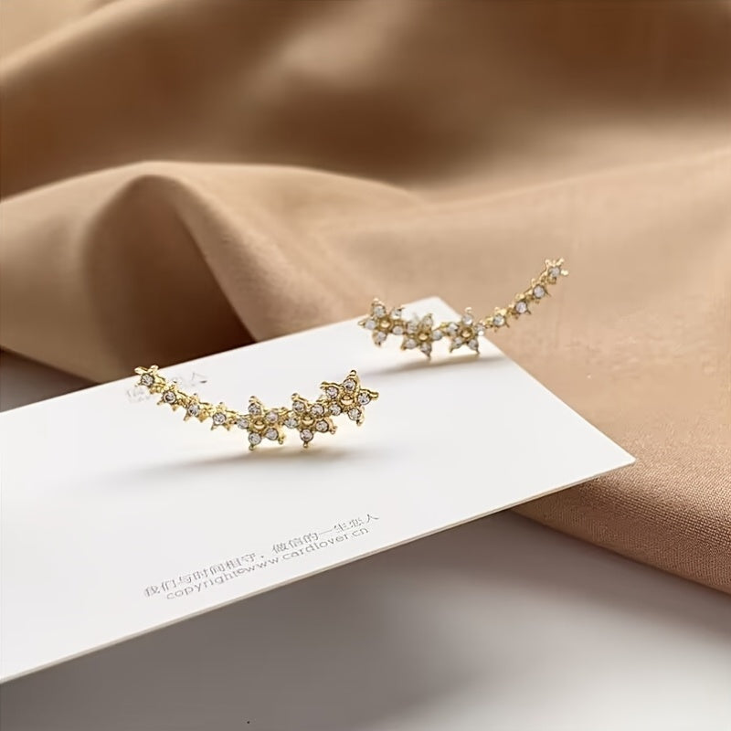 Soreya™ Elegant Flower Earrings with Timeless Style