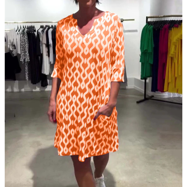 Brisa™ Marga Midi Dress with Exclusive Neckline