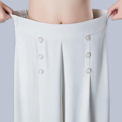 Ansira™ Elegant Pleated Wide-Leg Pants