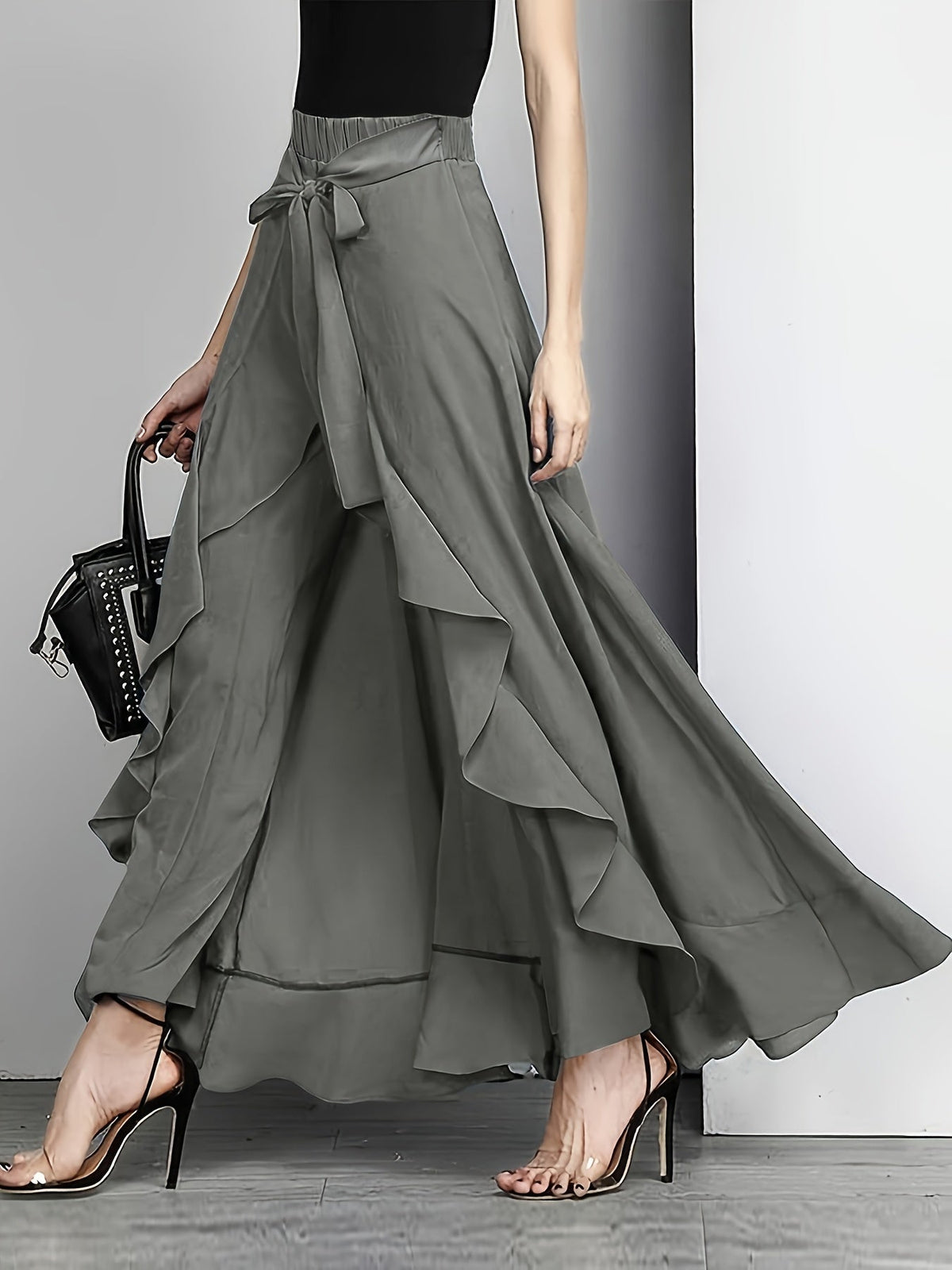 Amara | Elegant Straight-Leg Pants with Fluid Fall and Comfortable Fit