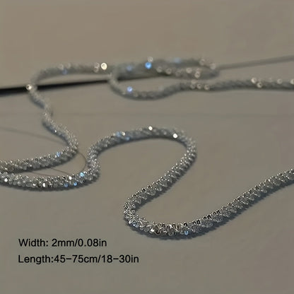 Violet | Minimalist and Shiny Stainless Steel Star Necklace