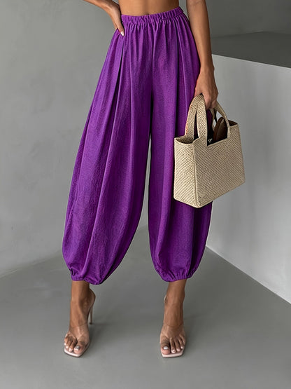 Harlyn | Loose Fit Harem Pants with Relaxed Style