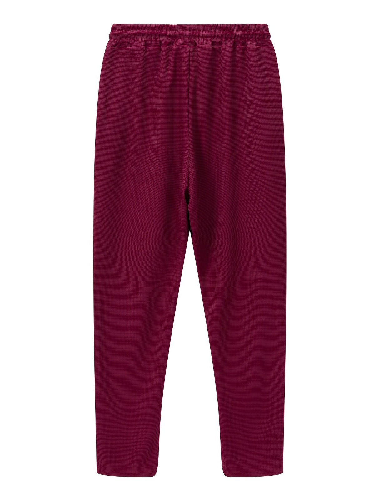 Yaxolt | Textured Relaxed Fit Pants with Maximum Comfort