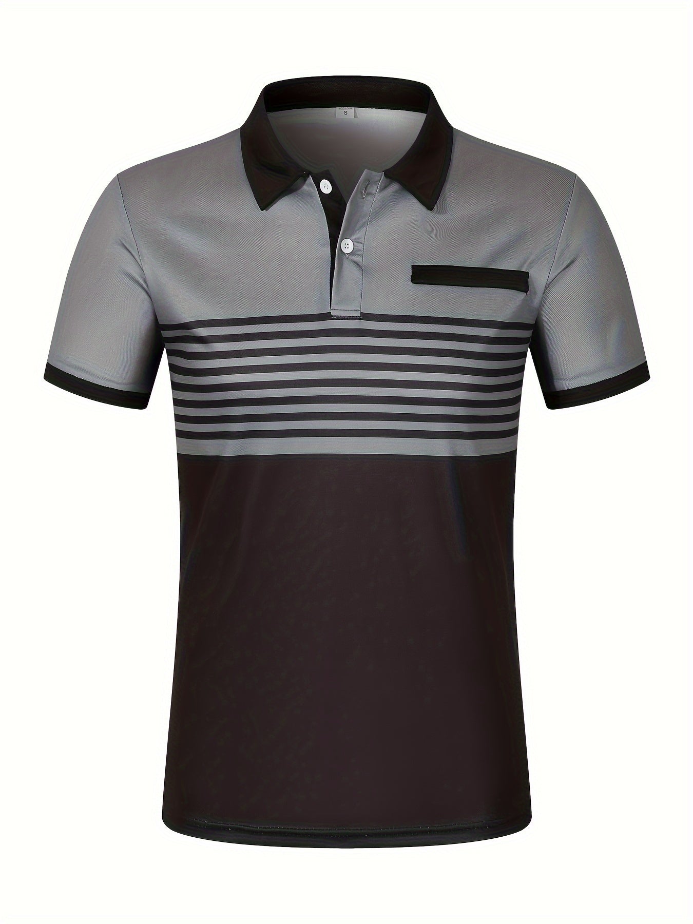 Korvexi™ Casual Short Sleeve Striped Shirt for Men