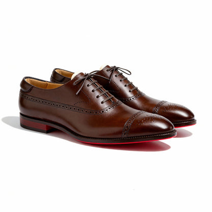Valcero™ Classic Leather Oxford Brogue Shoe