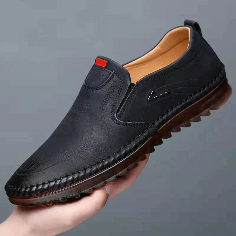 Pravino™ Comfortable Leather Loafers with Non-Slip Sole