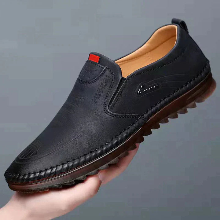 Pravino™ Comfortable Leather Loafers with Non-Slip Sole