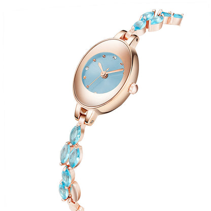 Doreya | Women's Wristwatch with Colorful Zirconia