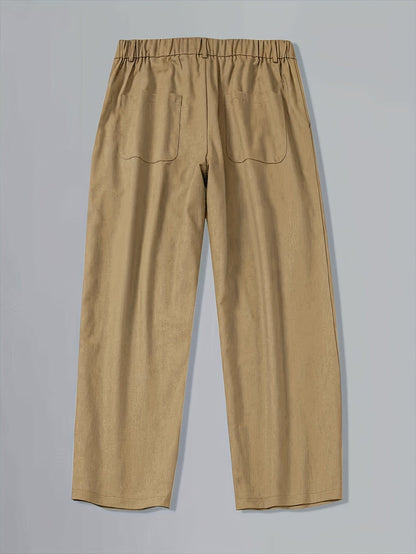 Vruxeth | Men's Straight Pants with Relaxed Fit and Modern Style