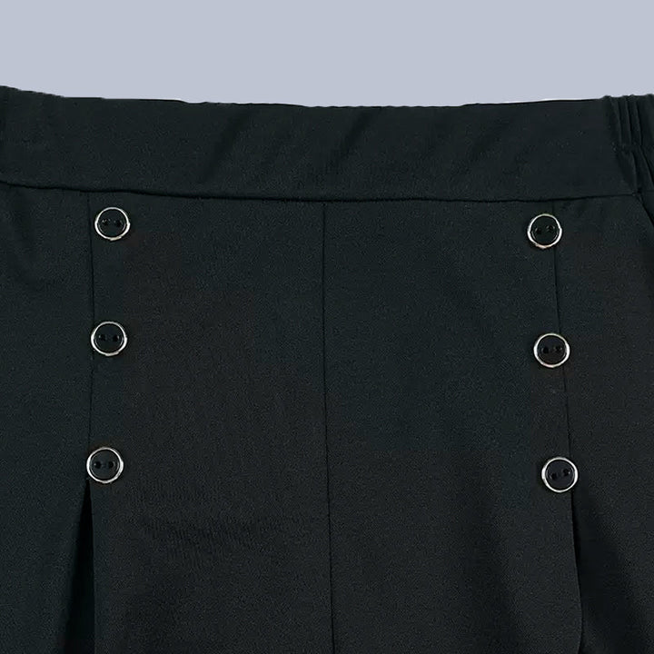 Nell™ Elegant Pleated Wide-Leg Pants