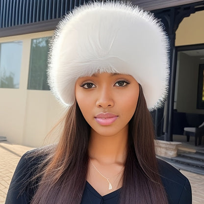 Juliana | Warm and Elegant Faux Fur Winter Beanie
