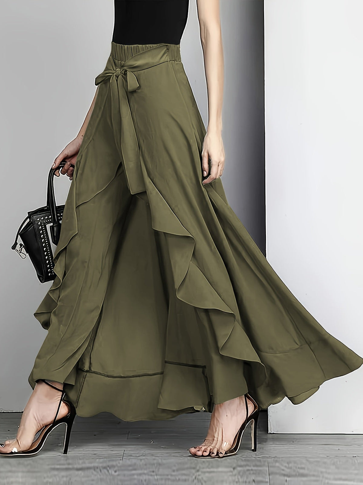 Amara | Elegant Straight-Leg Pants with Fluid Fall and Comfortable Fit