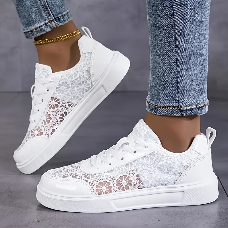 Javienne | Women's Mesh Sports Sneakers for Everyday Use