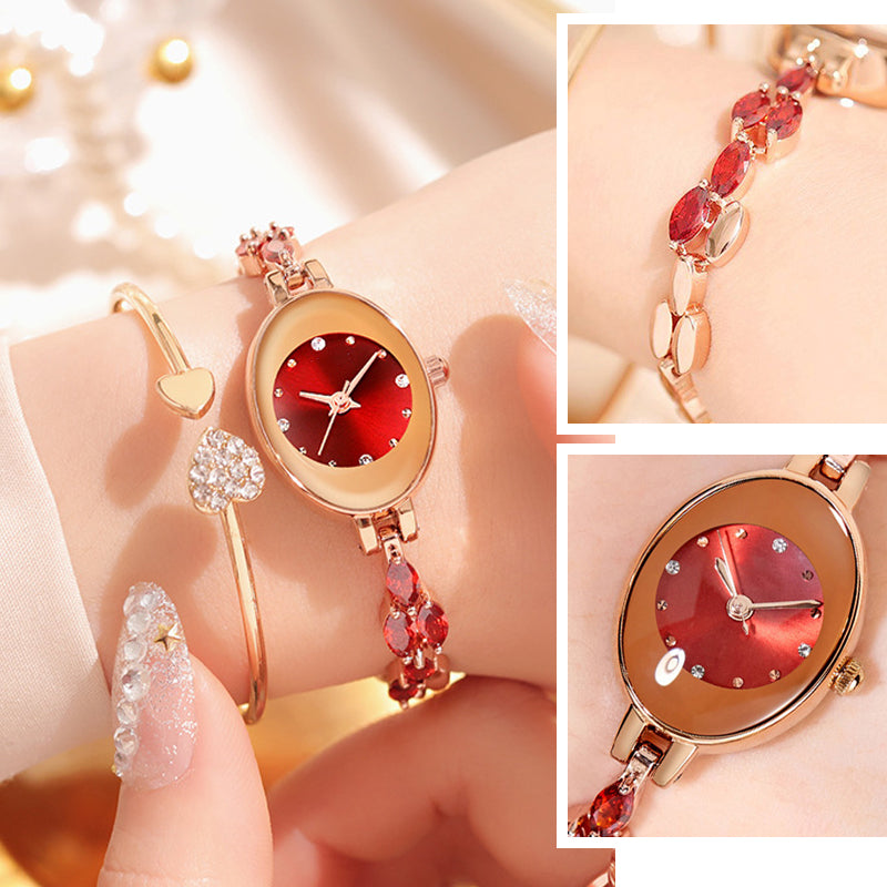 Doreya | Women's Wristwatch with Colorful Zirconia