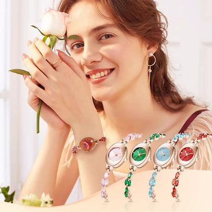 Doreya | Women's Wristwatch with Colorful Zirconia