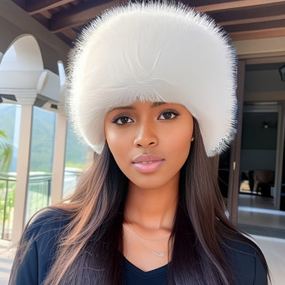 Juliana | Warm and Elegant Faux Fur Winter Beanie