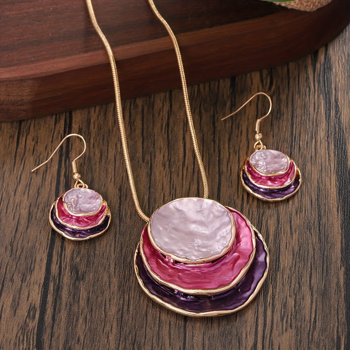 Vedae™ Elegant Flower Earrings with Gold Finish and Pearl