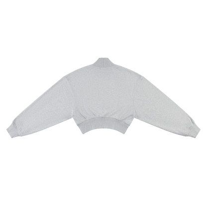Jada | Women's Crop Mock Neck Sweatshirt