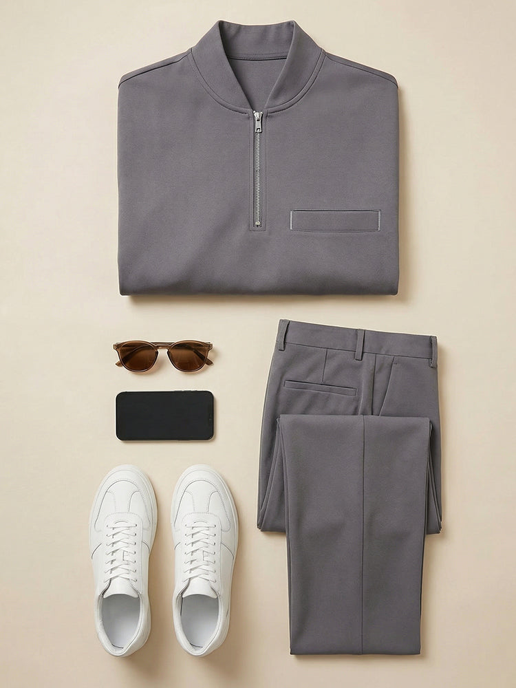 Orsavio™ Minimalist Two-Piece Casual Set for Men