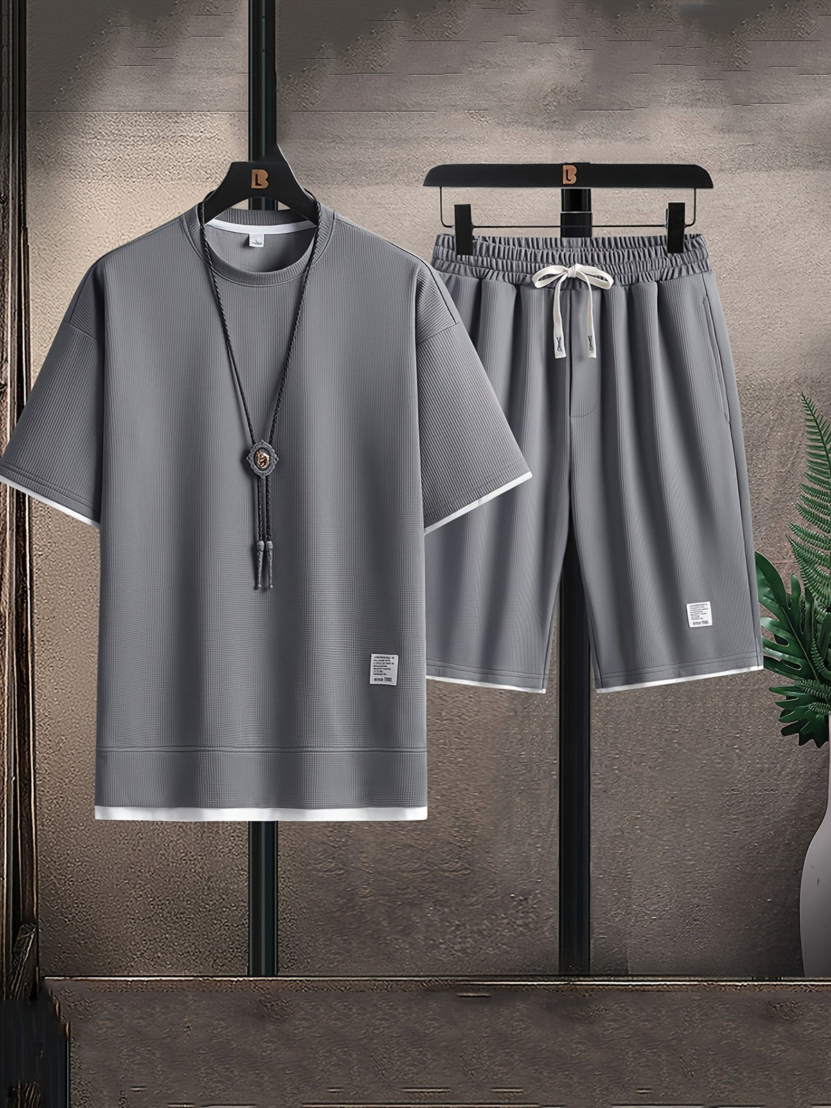 Neravico | Waffle Knit Lounge Set