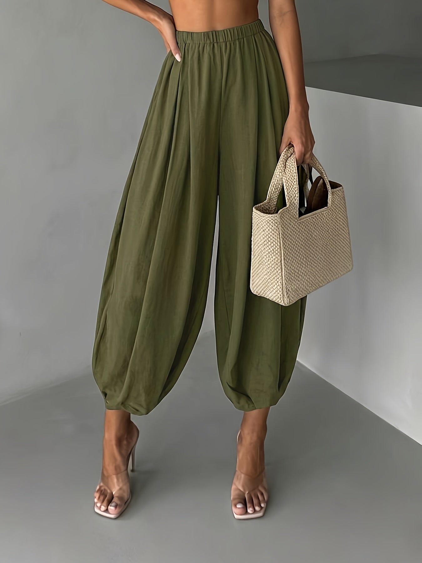 Harlyn | Loose Fit Harem Pants with Relaxed Style