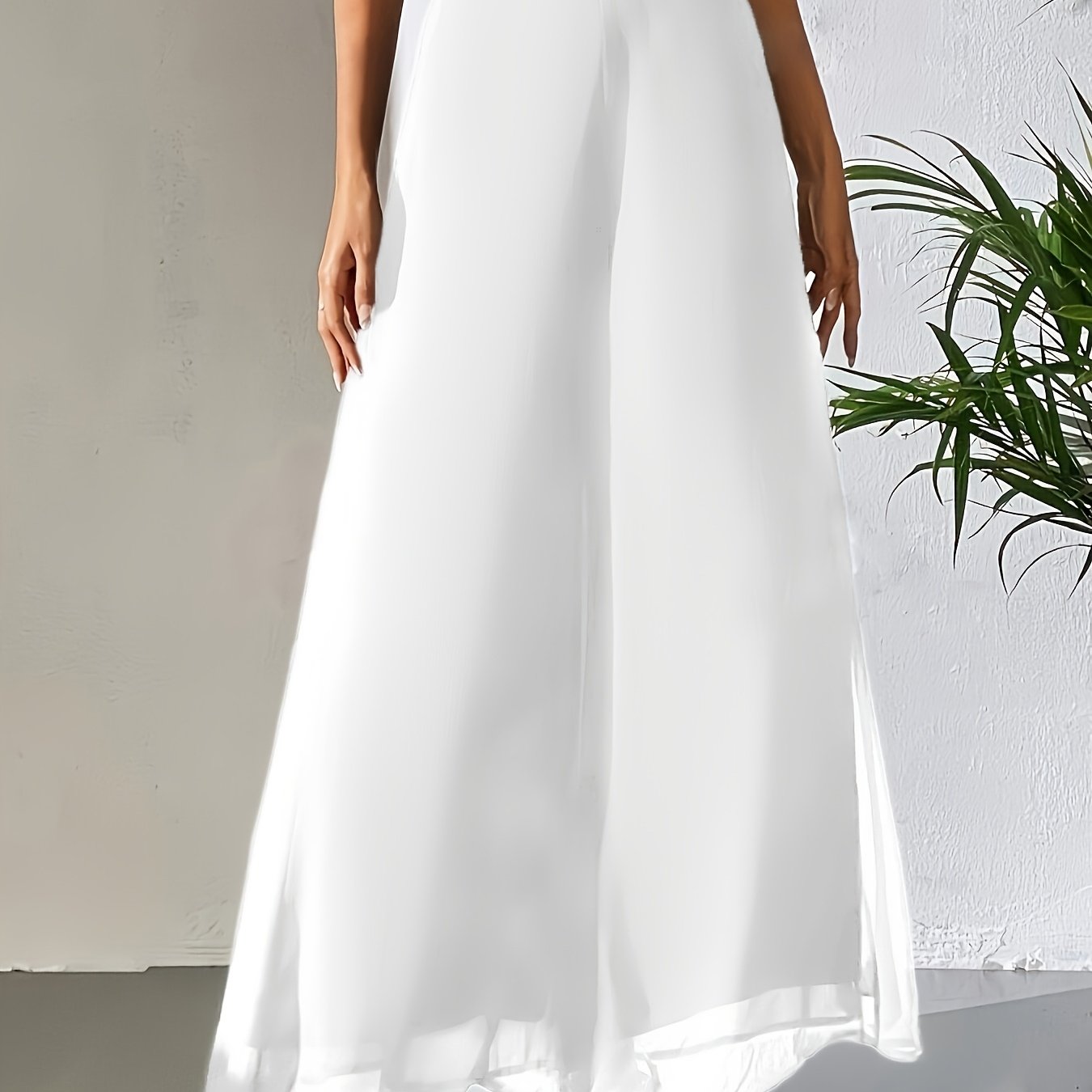 Tuvenyx | Wide-Leg Pants with Elastic Waist and Fluid Fall