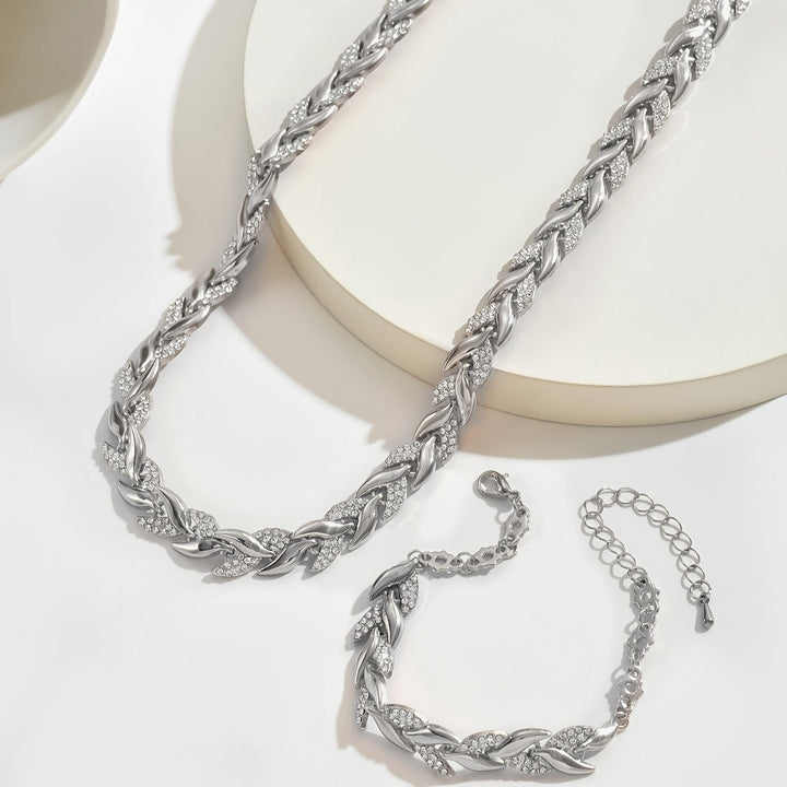 Ivessia™ Handmade Set Pendant Fish Tail and Bracelet
