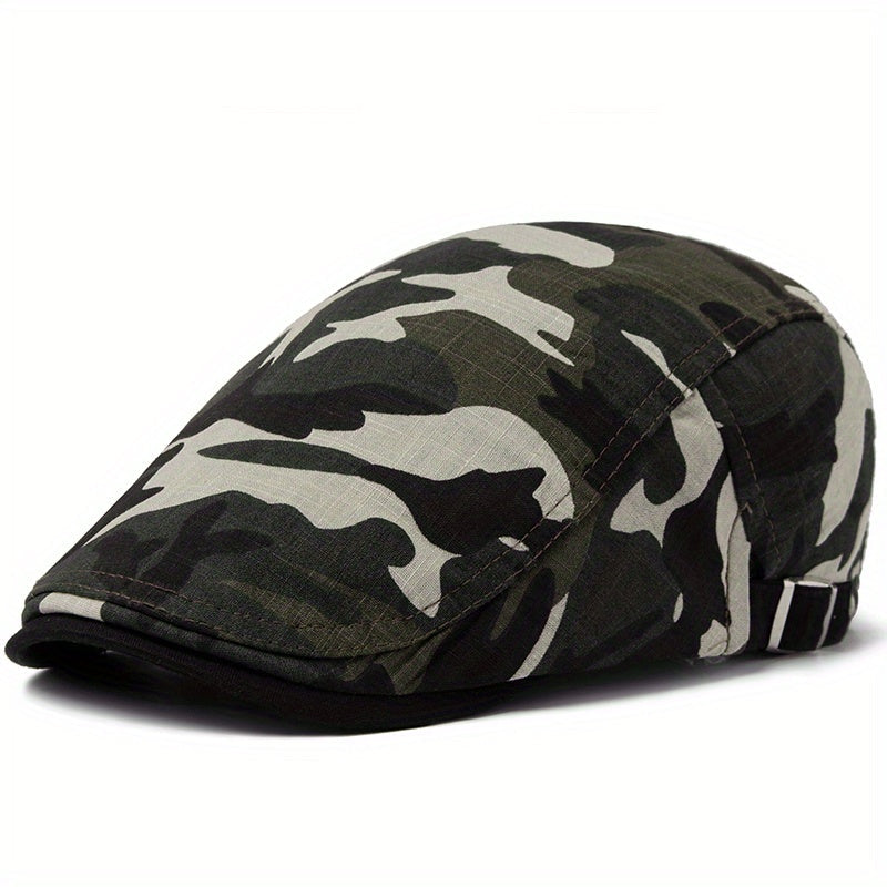 Neville | Lightweight Camouflage Beret with Casual and Urban Style