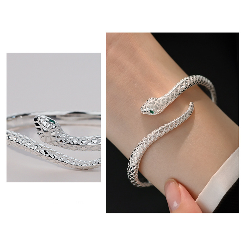 Cynthia | Snake Bracelet with Vintage Design and Elegant Style