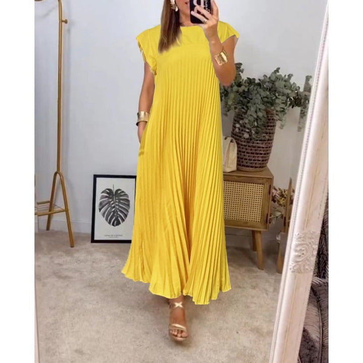 Elara™ Elegant Dress with Fluid Cut, Soft Fall, and Modern Style