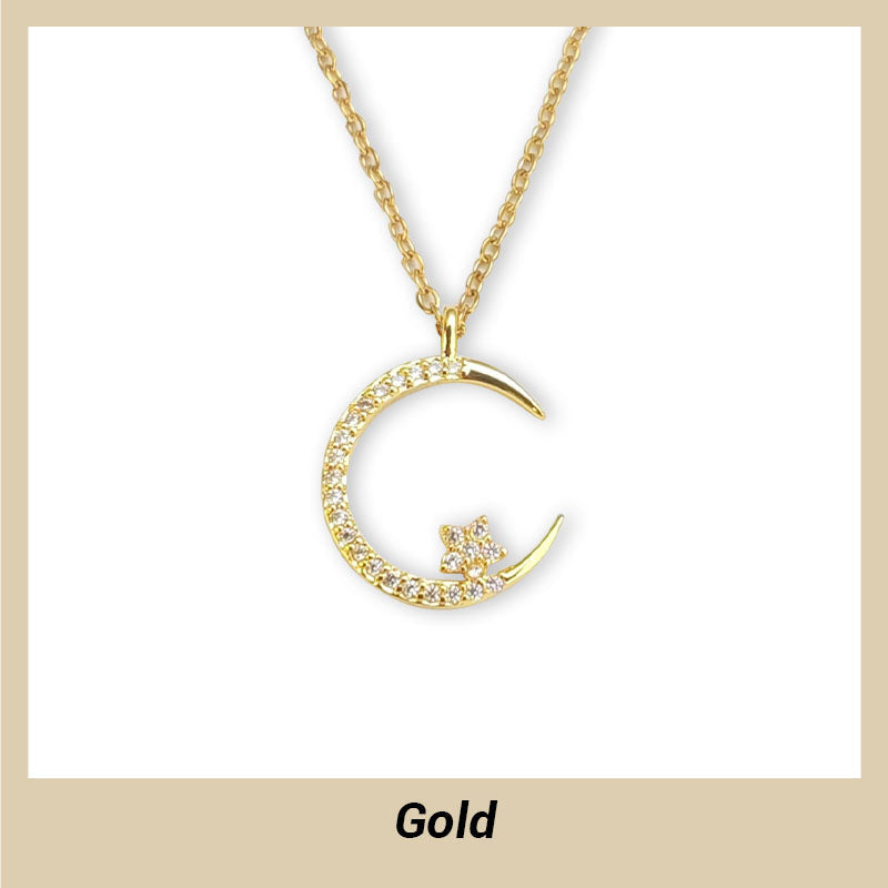 Seluné™ Necklace Luna and Shining Stars