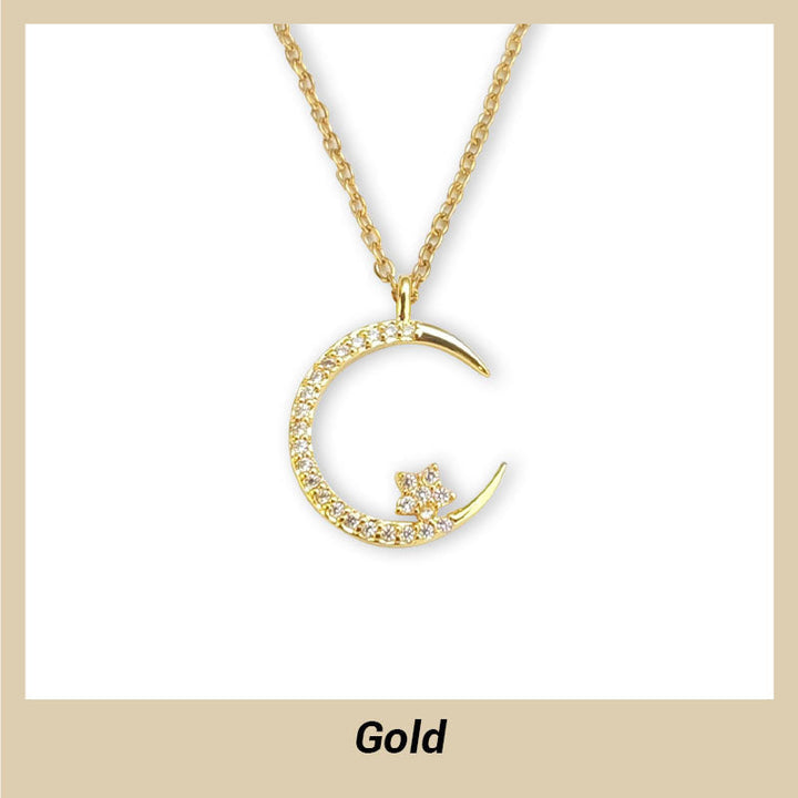 Seluné™ Necklace Luna and Shining Stars
