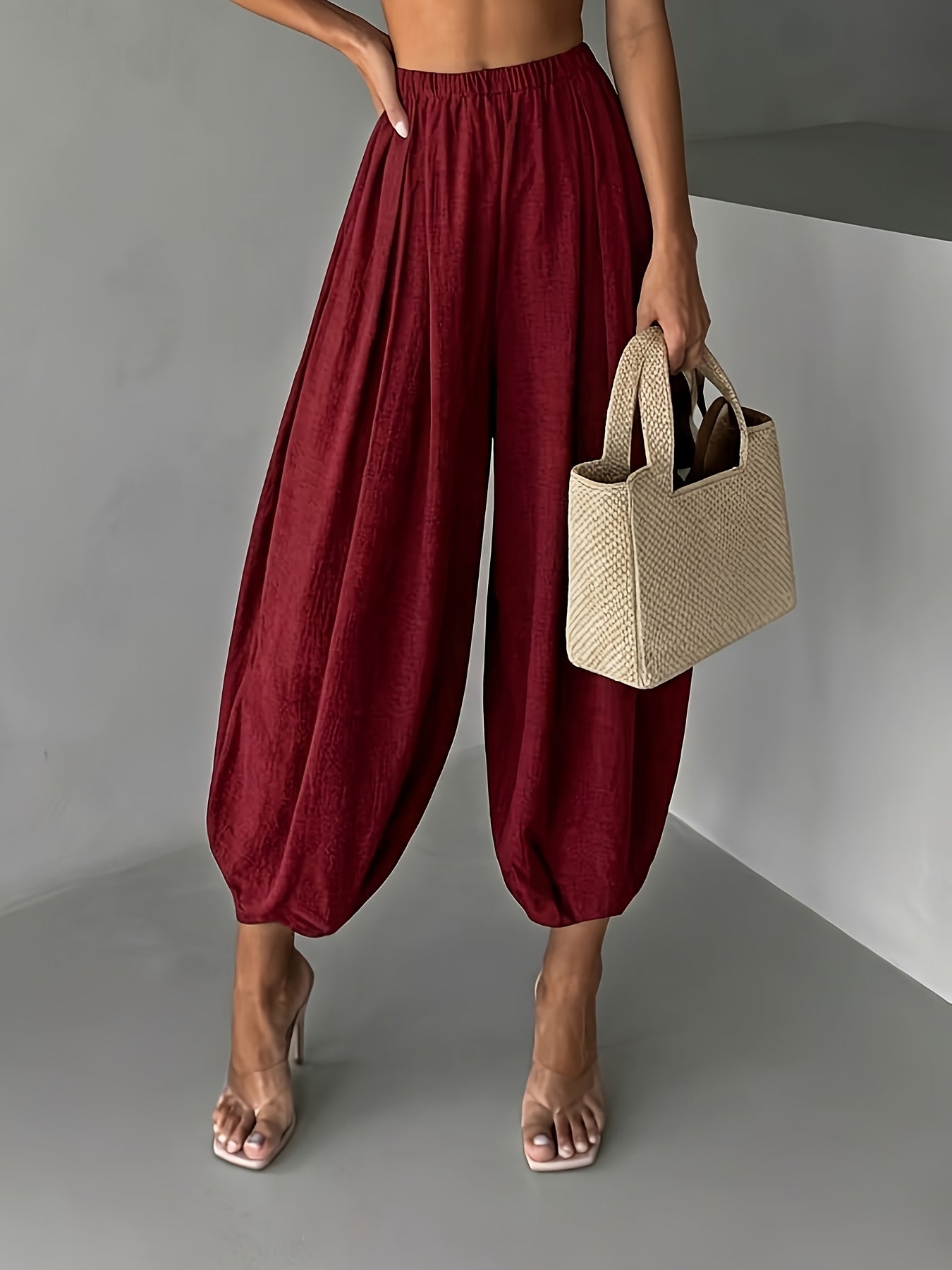 Harlyn | Loose Fit Harem Pants with Relaxed Style