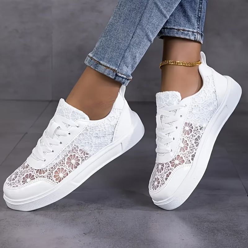Javienne | Women's Mesh Sports Sneakers for Everyday Use