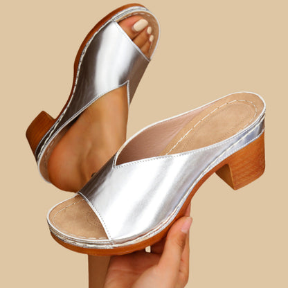 Javora | High Heel Chunky Orthopedic Sandals