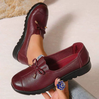 Fernanda | Leather Slip-On Loafers with Soft Sole and Maximum Comfort