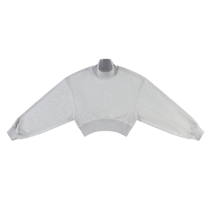 Jada | Women's Crop Mock Neck Sweatshirt