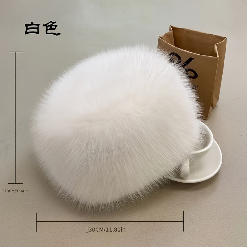 Juliana | Warm and Elegant Faux Fur Winter Beanie