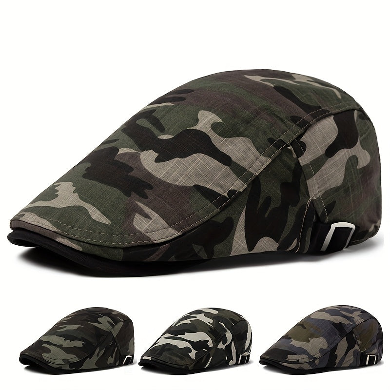 Neville | Lightweight Camouflage Beret with Casual and Urban Style