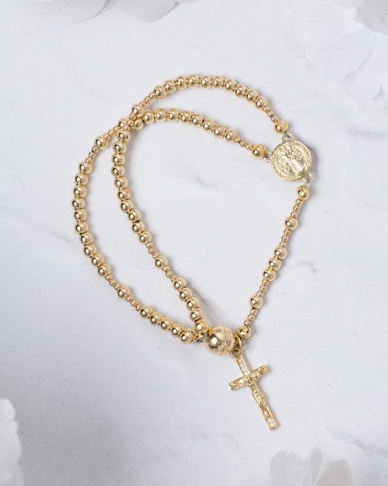 Ysolde | Classic Beaded Bracelet with Spiritual Style