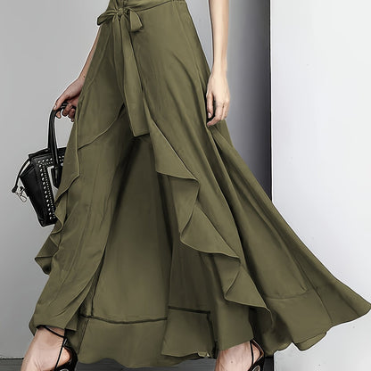 Amara | Elegant Straight-Leg Pants with Fluid Fall and Comfortable Fit