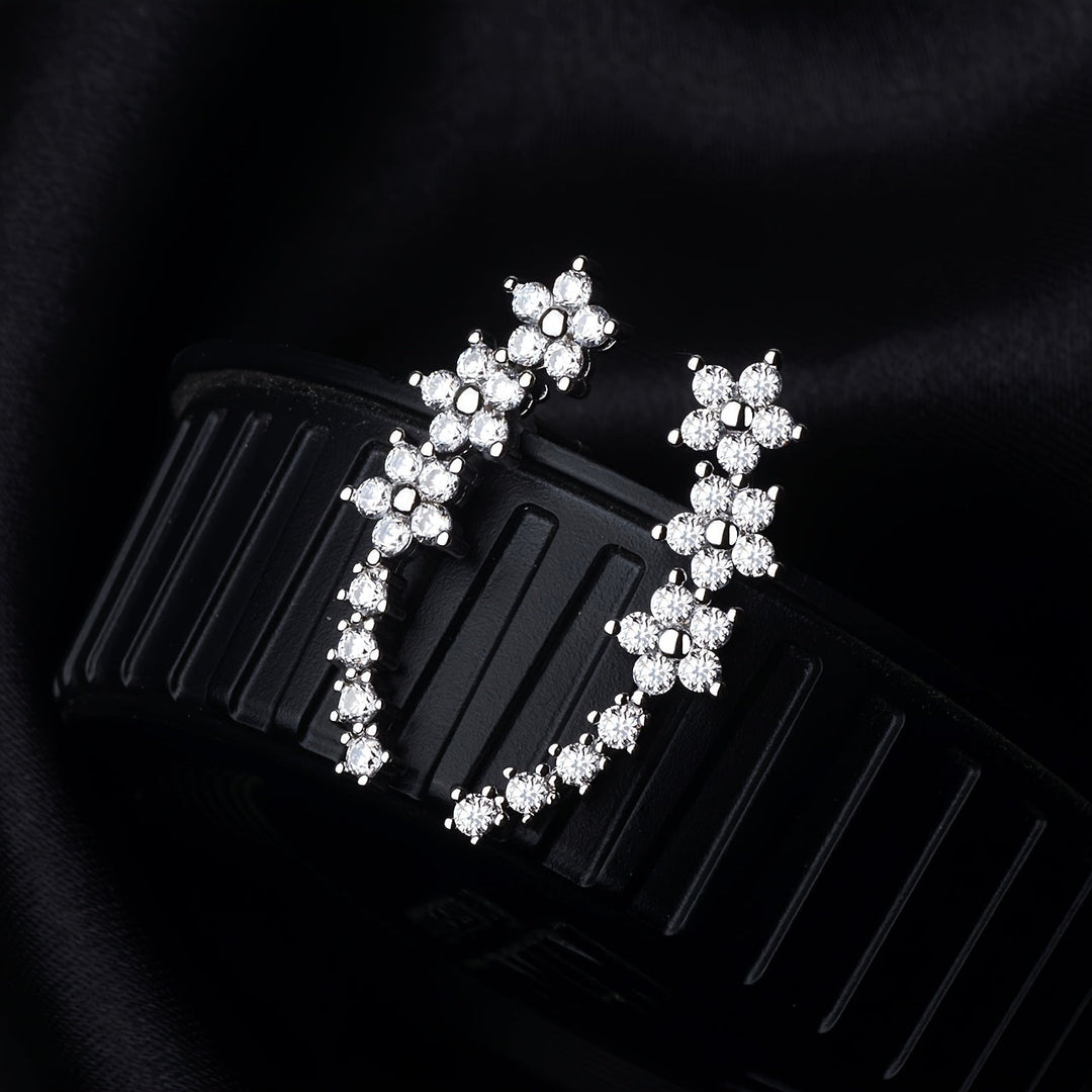 Soreya™ Elegant Flower Earrings with Timeless Style