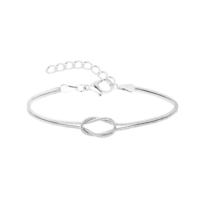 Coravanté™ Personalized Knot Bracelet with Elegant Touch
