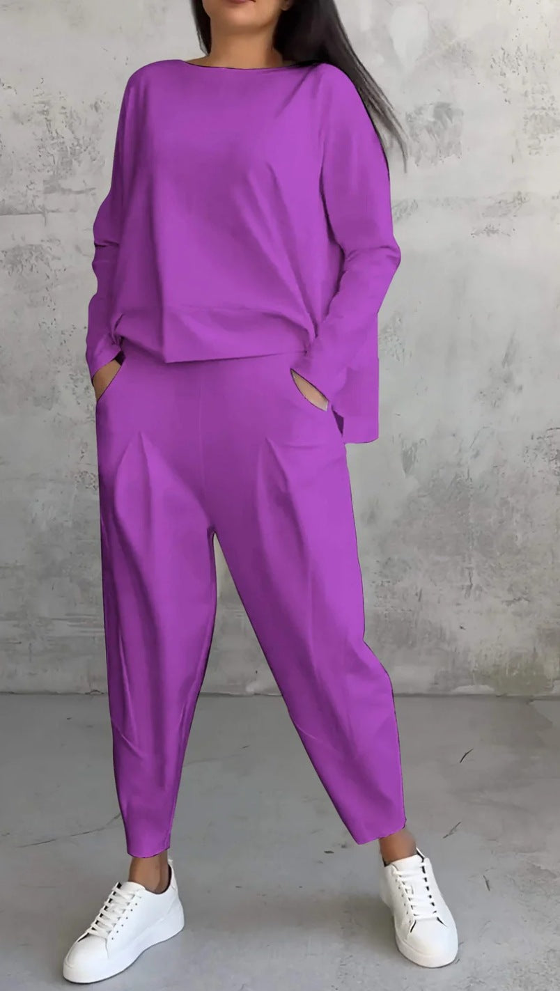 Nuvéa™ Soft Blouse and Lightweight Pants Set