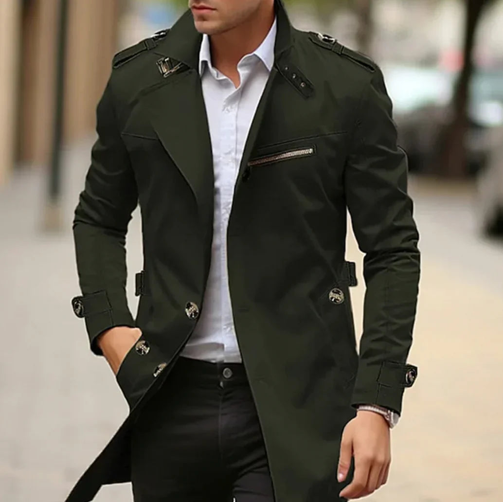 Belvaro™ Lightweight Gabardine for Men Modern Style