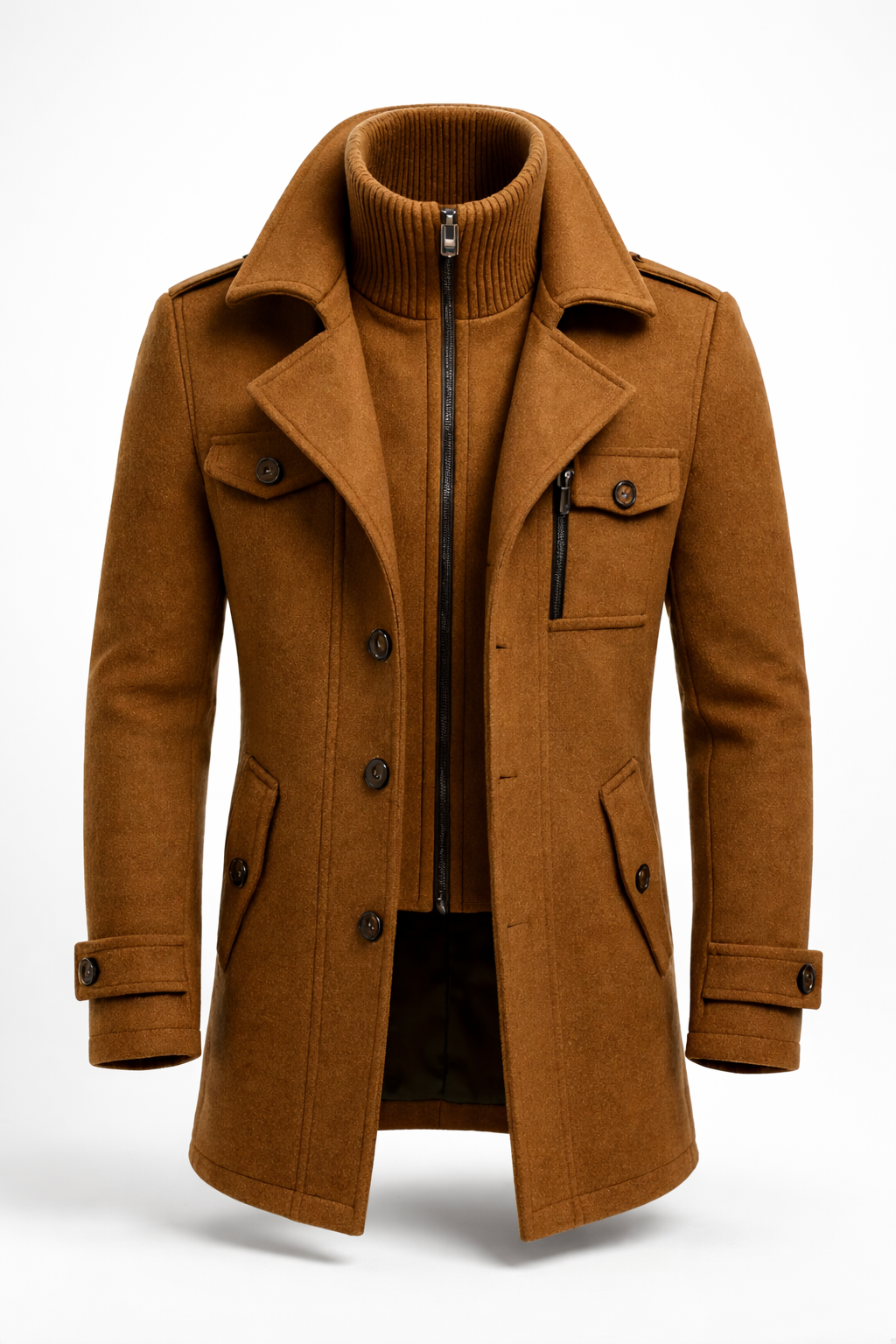 Victor™ Italian Style Winter Overcoat for Men