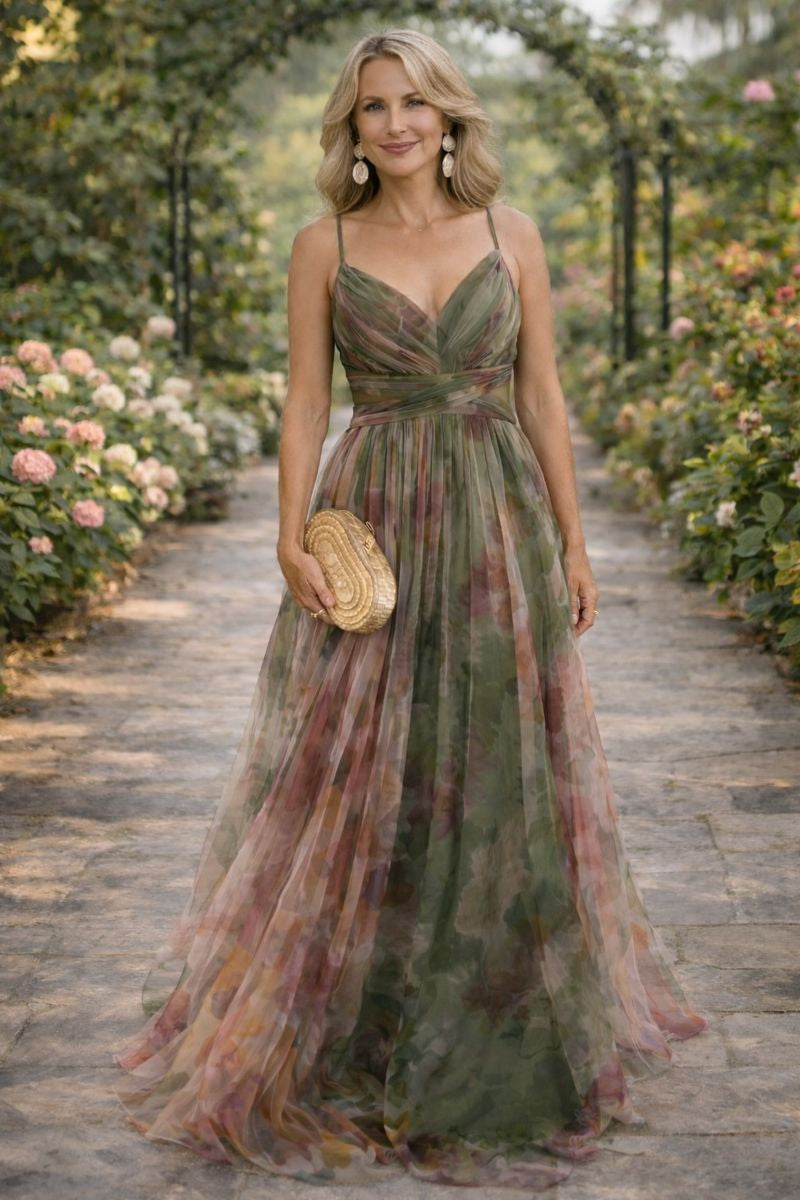 Jenvique | Elegant Floral Maxi Dress for Women with Feminine Style